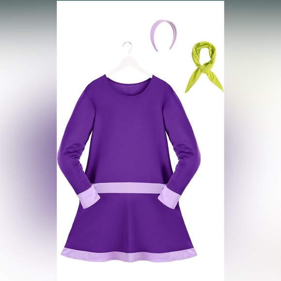 Plus Size Daphne from Scooby Doo Halloween costume - Picture 1 of 3